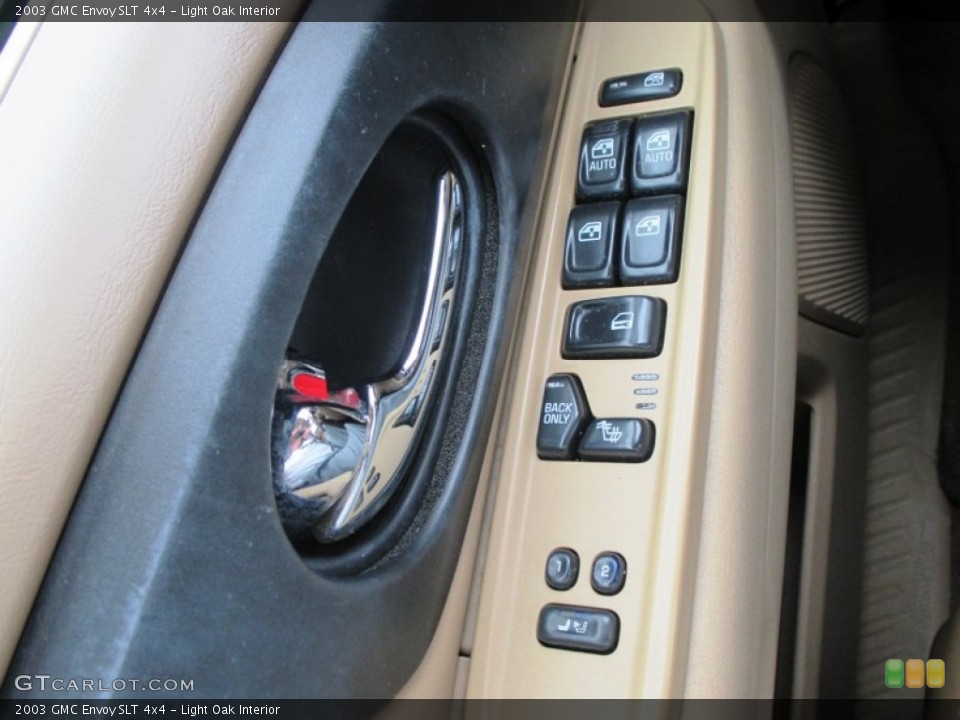 Light Oak Interior Controls for the 2003 GMC Envoy SLT 4x4 #94318655