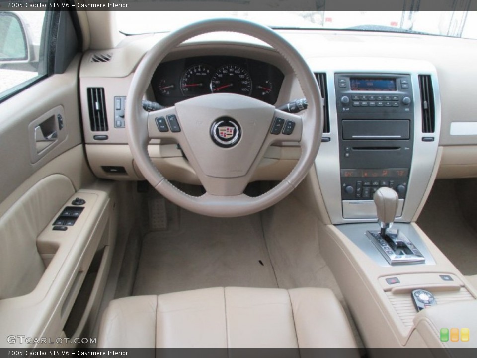Cashmere Interior Dashboard for the 2005 Cadillac STS V6 #94319036