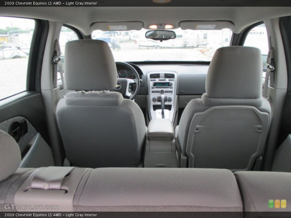 Light Gray Interior Rear Seat for the 2009 Chevrolet Equinox LS AWD #94319330