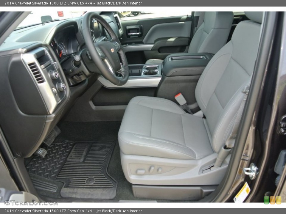 Jet Black/Dark Ash Interior Photo for the 2014 Chevrolet Silverado 1500 LTZ Crew Cab 4x4 #94331004