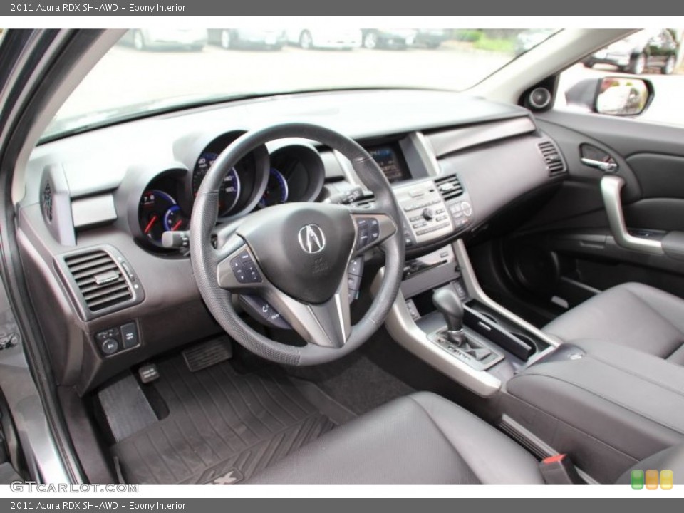 Ebony Interior Photo for the 2011 Acura RDX SH-AWD #94333749