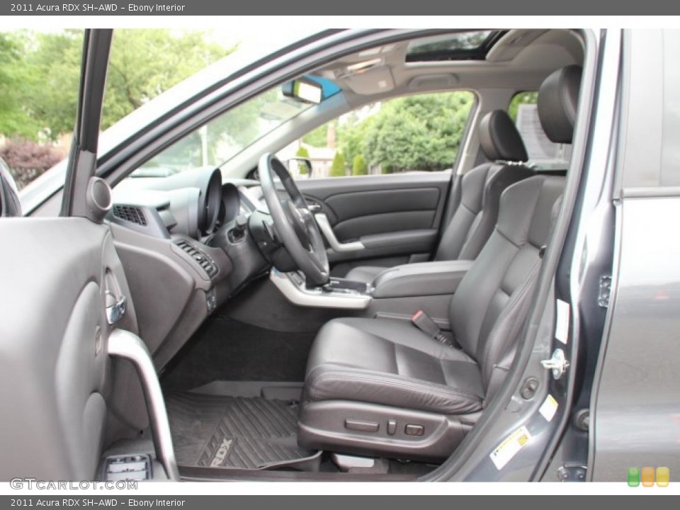 Ebony Interior Front Seat for the 2011 Acura RDX SH-AWD #94333767
