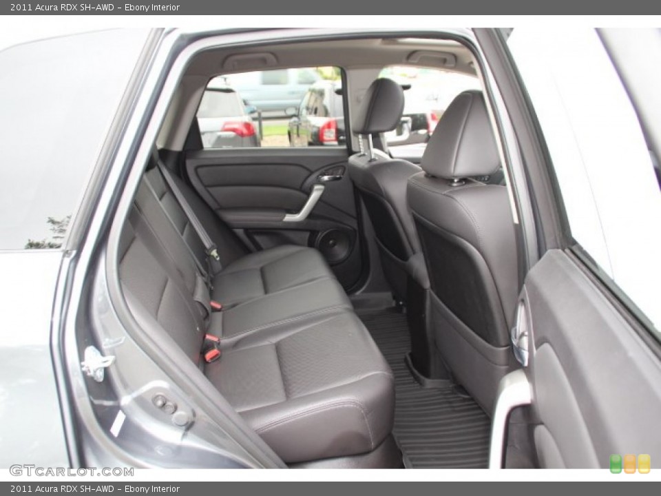 Ebony Interior Rear Seat for the 2011 Acura RDX SH-AWD #94334007