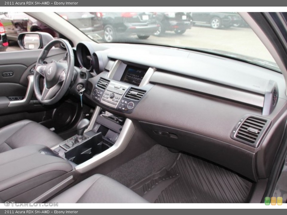 Ebony Interior Dashboard for the 2011 Acura RDX SH-AWD #94334049