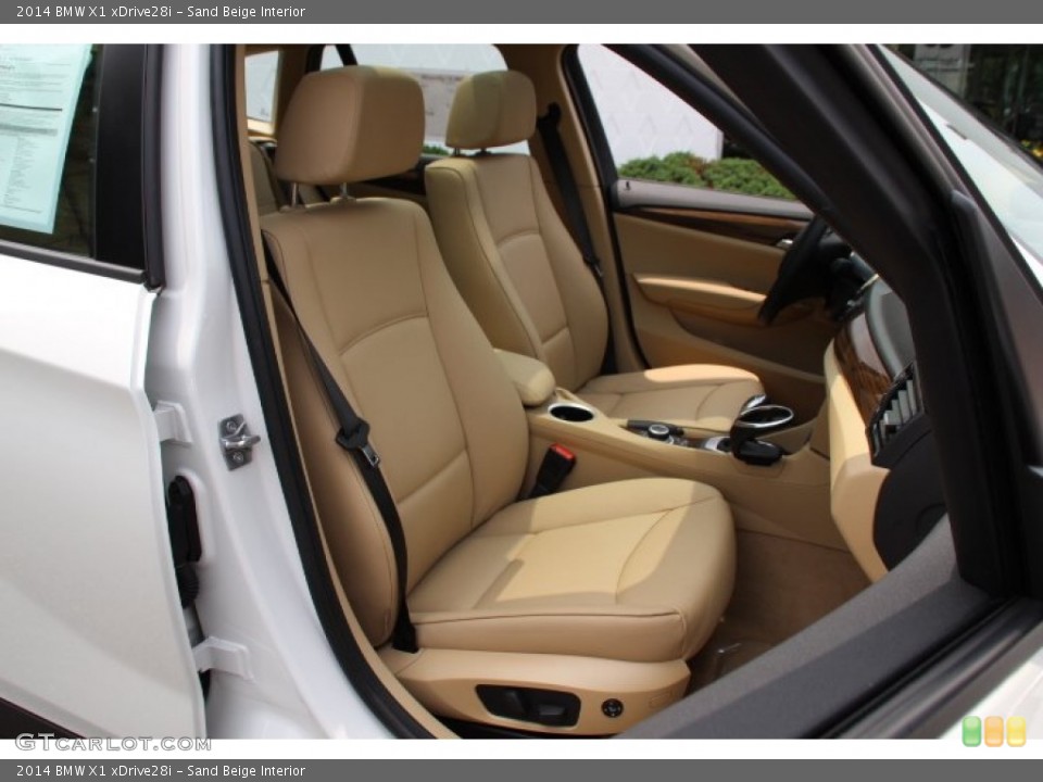 Sand Beige Interior Front Seat for the 2014 BMW X1 xDrive28i #94335511