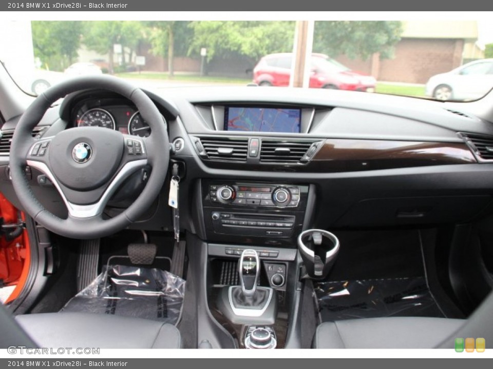 Black Interior Dashboard for the 2014 BMW X1 xDrive28i #94335915