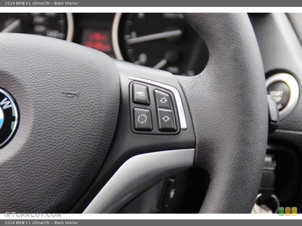 Black Interior Controls for the 2014 BMW X1 xDrive28i #94336008