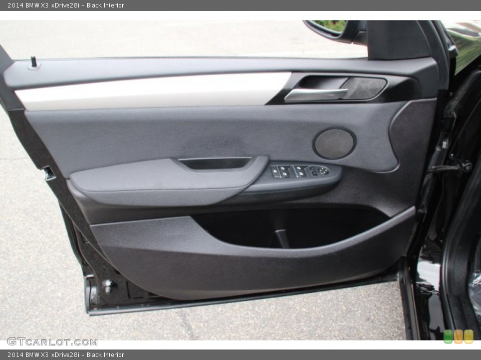 Black Interior Door Panel for the 2014 BMW X3 xDrive28i #94339074