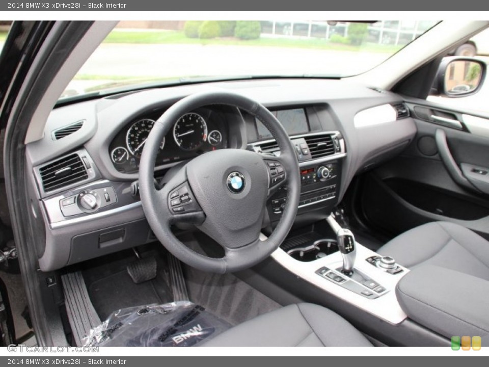 Black Interior Photo for the 2014 BMW X3 xDrive28i #94339095