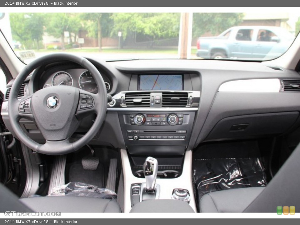 Black Interior Dashboard for the 2014 BMW X3 xDrive28i #94339176