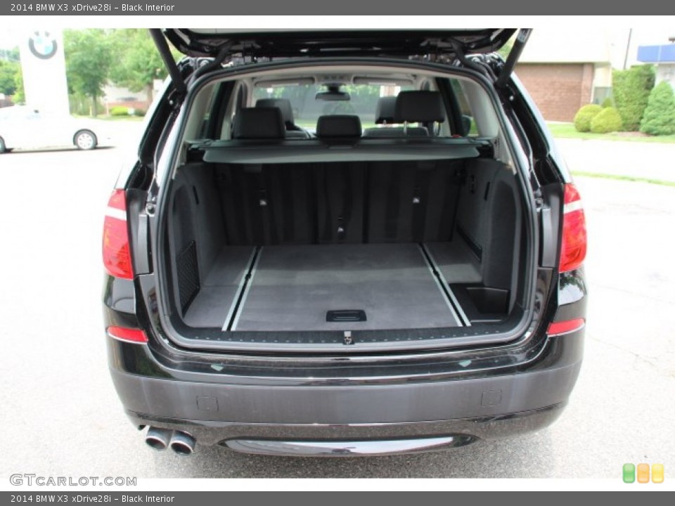 Black Interior Trunk for the 2014 BMW X3 xDrive28i #94339305