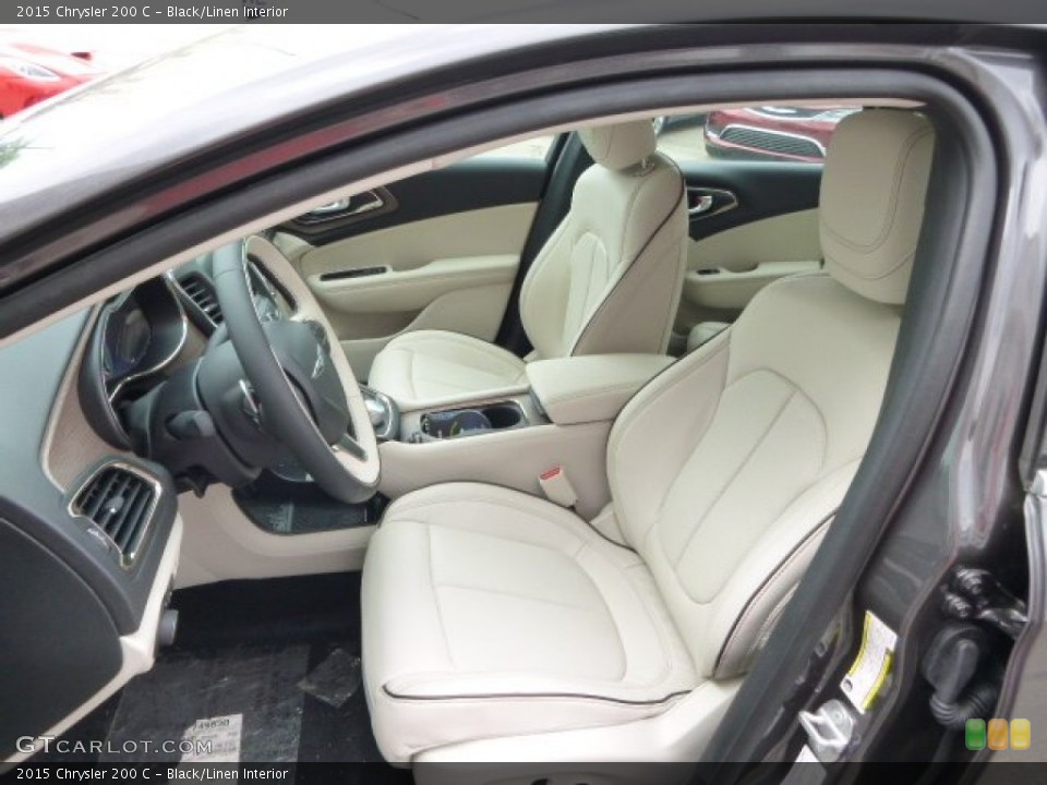 Black/Linen Interior Photo for the 2015 Chrysler 200 C #94339935