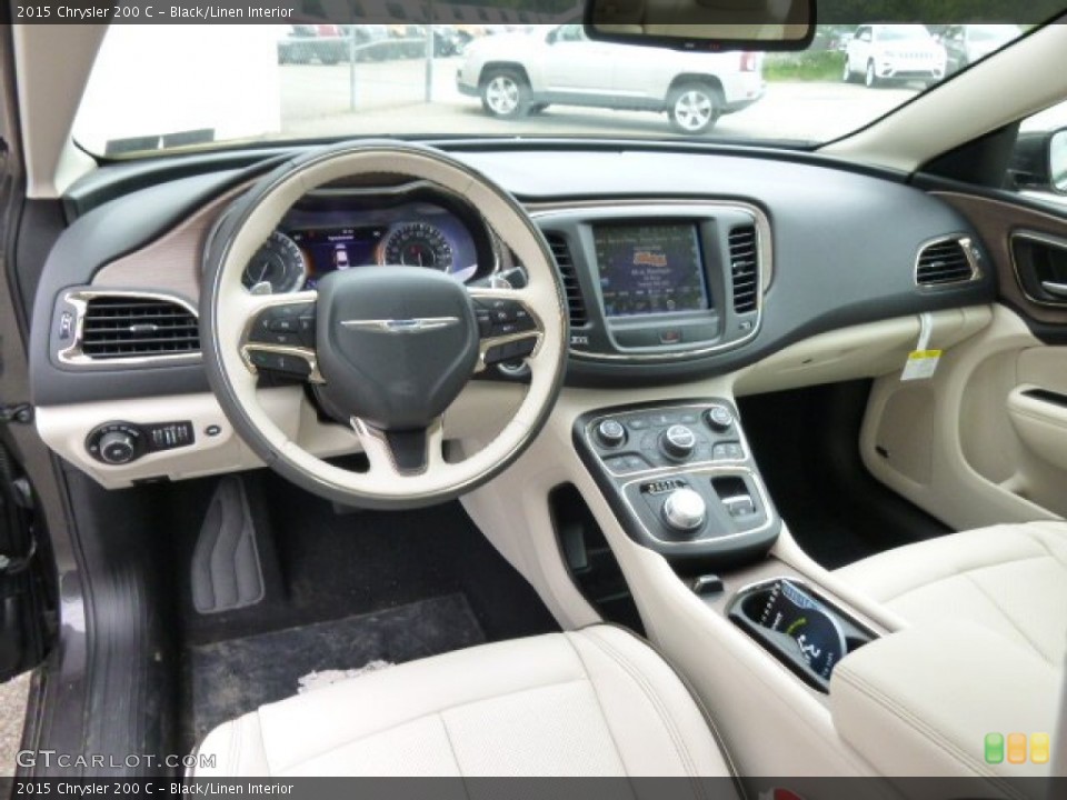 Black/Linen Interior Photo for the 2015 Chrysler 200 C #94340011