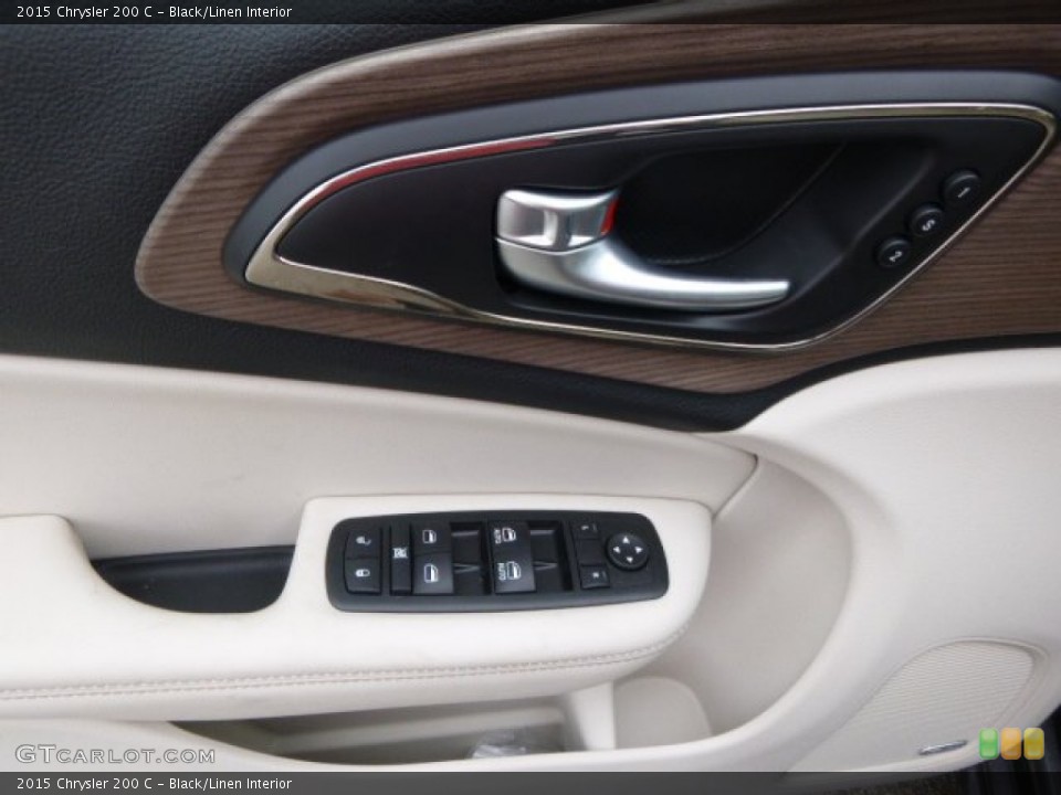 Black/Linen Interior Controls for the 2015 Chrysler 200 C #94340031