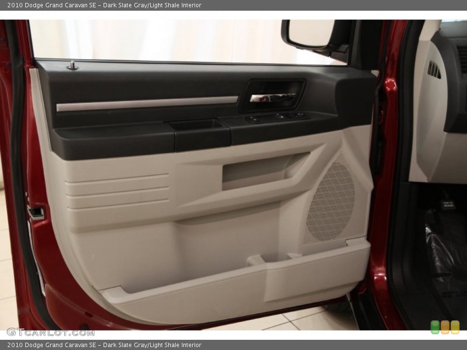 Dark Slate Gray/Light Shale Interior Door Panel for the 2010 Dodge Grand Caravan SE #94341699