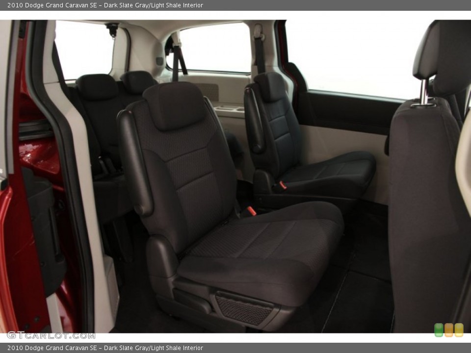Dark Slate Gray/Light Shale Interior Rear Seat for the 2010 Dodge Grand Caravan SE #94341819