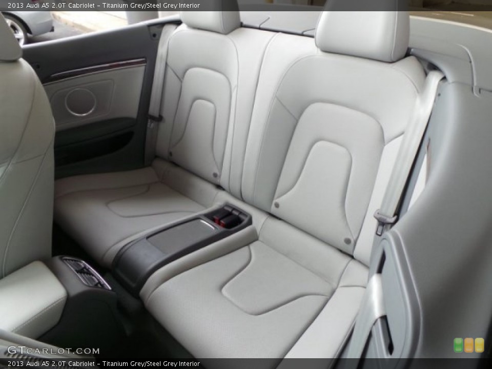 Titanium Grey/Steel Grey Interior Rear Seat for the 2013 Audi A5 2.0T Cabriolet #94346628