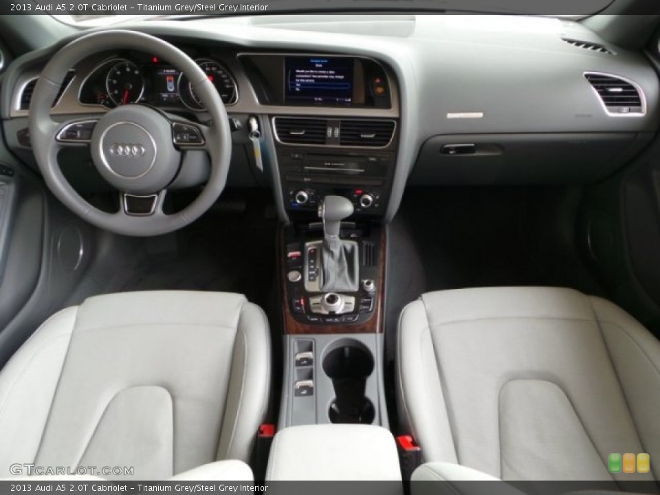 Titanium Grey/Steel Grey Interior Dashboard for the 2013 Audi A5 2.0T Cabriolet #94346649