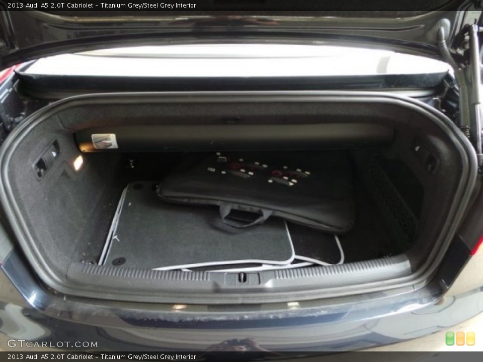Titanium Grey/Steel Grey Interior Trunk for the 2013 Audi A5 2.0T Cabriolet #94346691