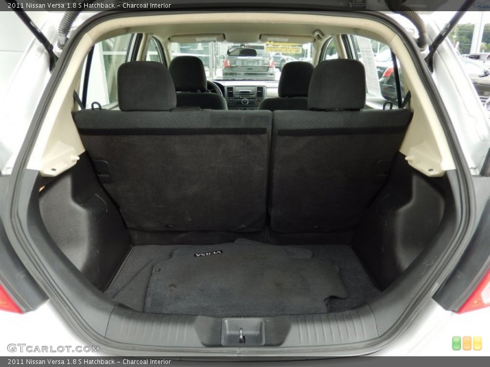 Charcoal Interior Trunk for the 2011 Nissan Versa 1.8 S Hatchback #94350498