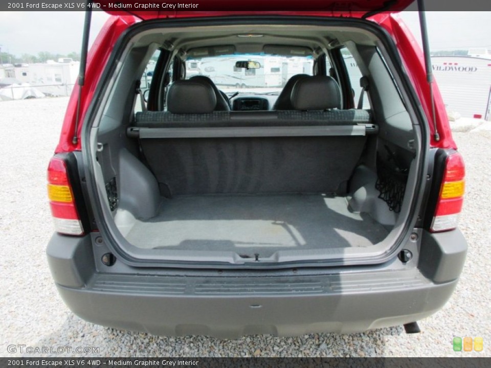 Medium Graphite Grey Interior Trunk for the 2001 Ford Escape XLS V6 4WD #94352901