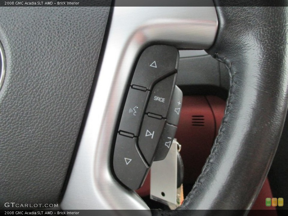 Brick Interior Controls for the 2008 GMC Acadia SLT AWD #94353165