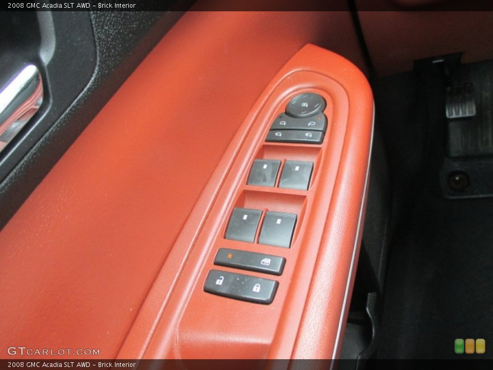 Brick Interior Controls for the 2008 GMC Acadia SLT AWD #94353216