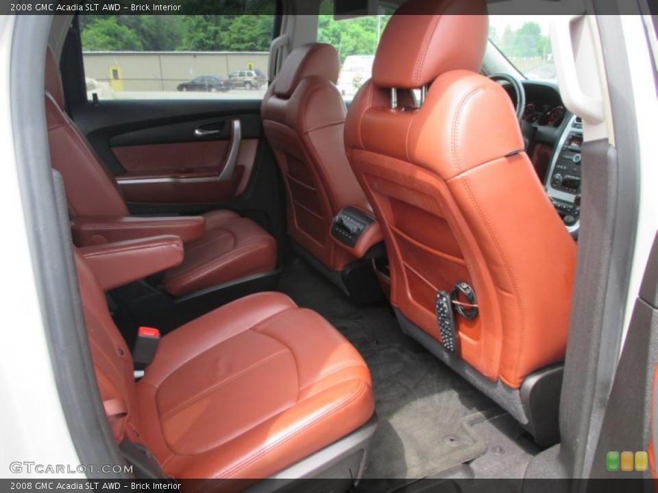 Brick Interior Rear Seat for the 2008 GMC Acadia SLT AWD #94353438