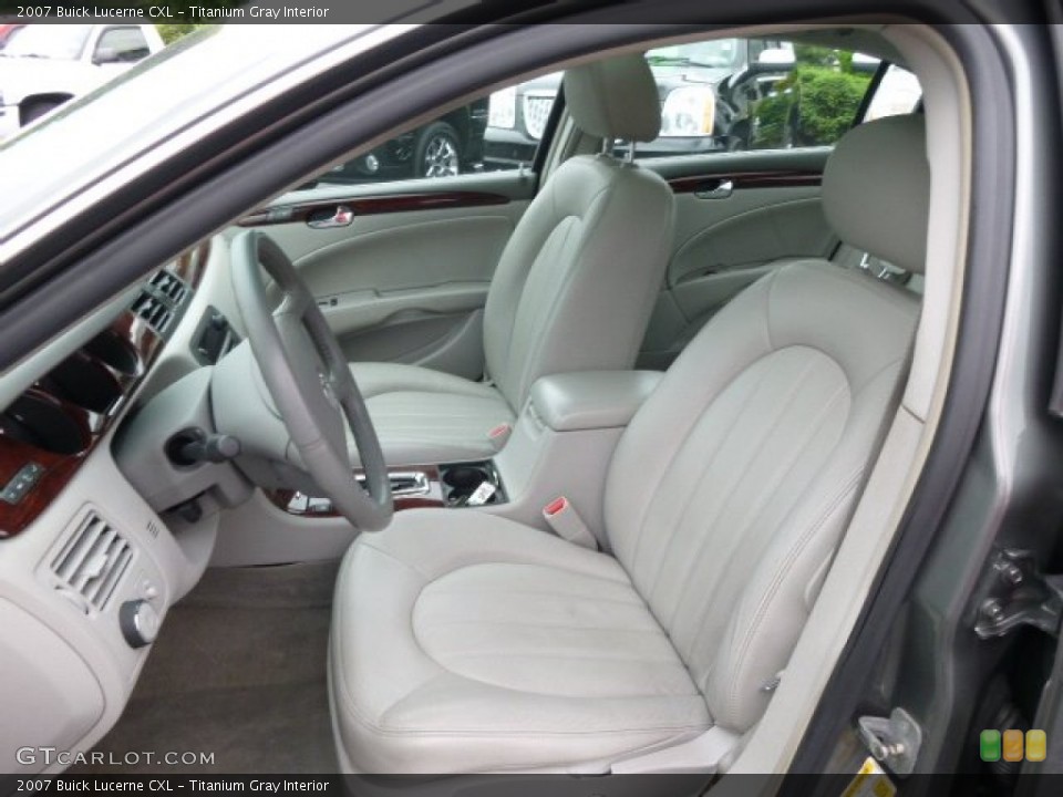 Titanium Gray Interior Photo for the 2007 Buick Lucerne CXL #94354401