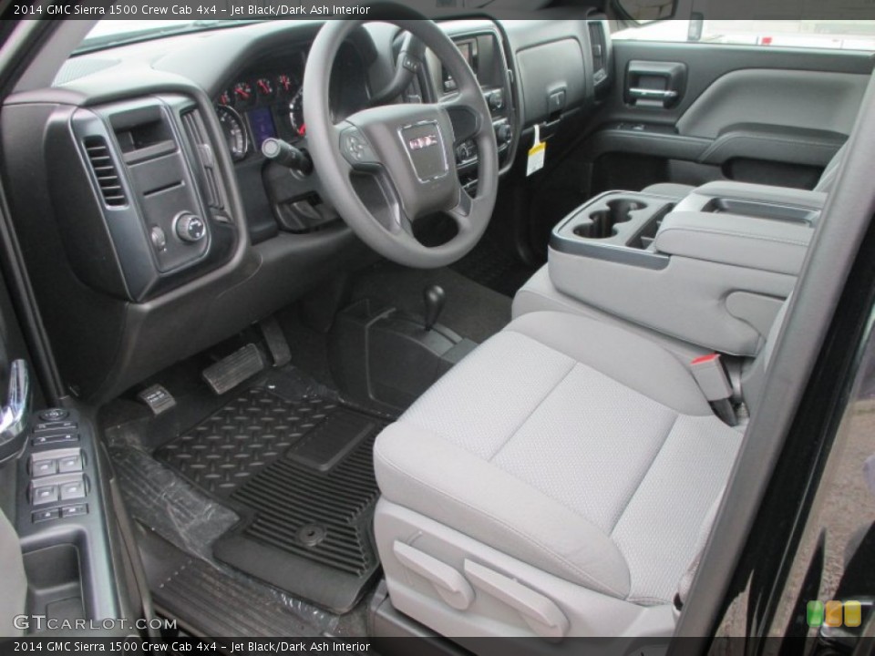 Jet Black/Dark Ash Interior Photo for the 2014 GMC Sierra 1500 Crew Cab 4x4 #94355619