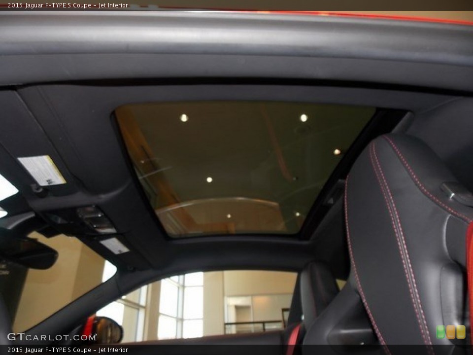 Jet Interior Sunroof for the 2015 Jaguar F-TYPE S Coupe #94361399
