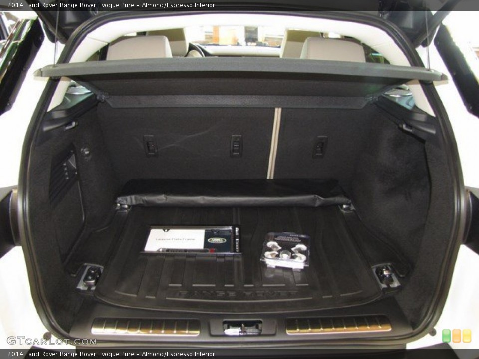 Almond/Espresso Interior Trunk for the 2014 Land Rover Range Rover Evoque Pure #94362290