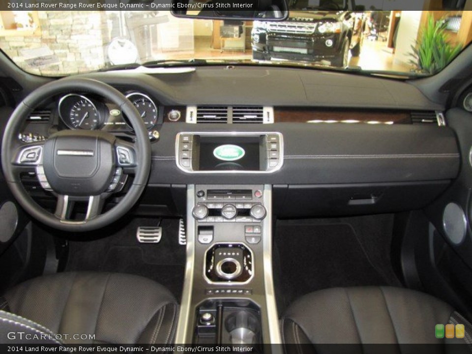 Dynamic Ebony/Cirrus Stitch Interior Dashboard for the 2014 Land Rover Range Rover Evoque Dynamic #94362515