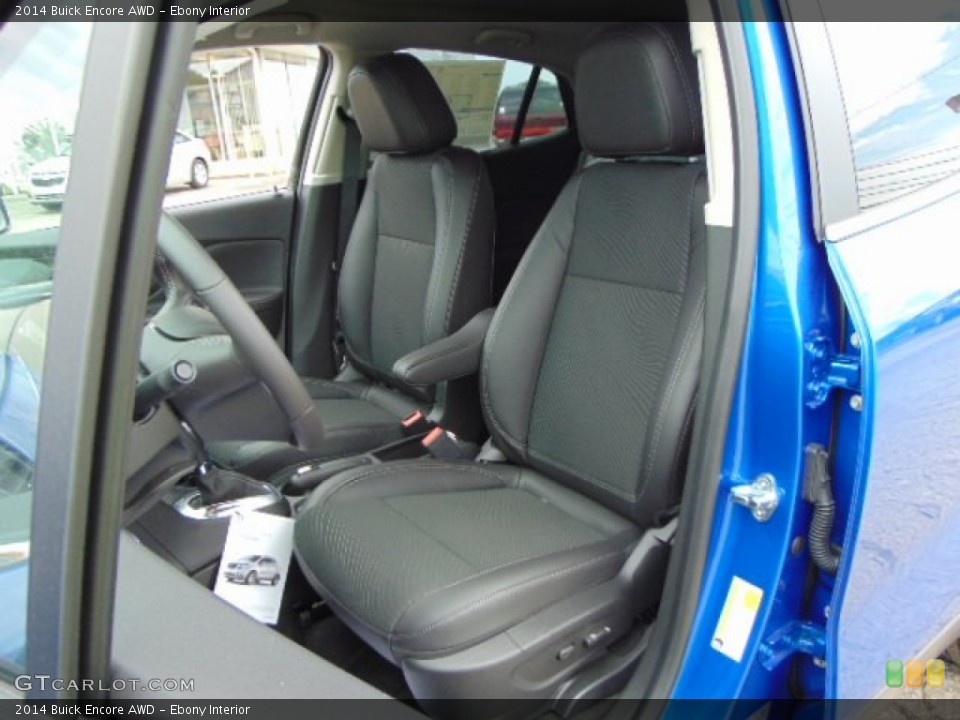 Ebony Interior Front Seat for the 2014 Buick Encore AWD #94368365