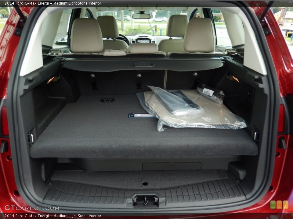 Medium Light Stone Interior Trunk for the 2014 Ford C-Max Energi #94375513