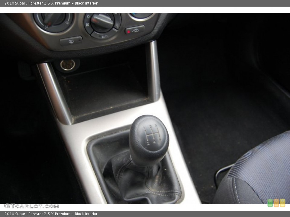 Black Interior Transmission for the 2010 Subaru Forester 2.5 X Premium #94382987