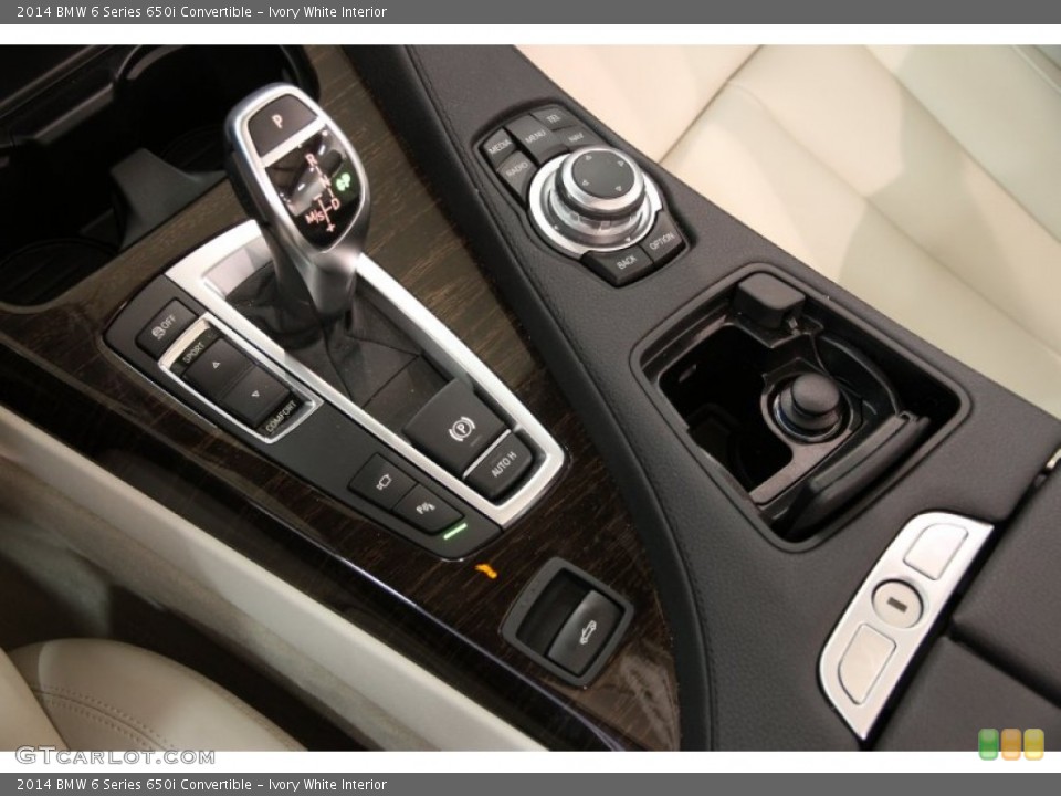 Ivory White Interior Controls for the 2014 BMW 6 Series 650i Convertible #94383088