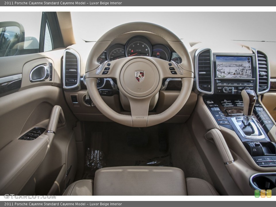 Luxor Beige Interior Dashboard for the 2011 Porsche Cayenne  #94396112