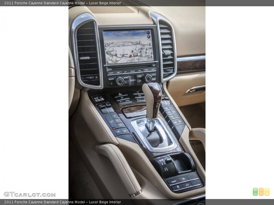 Luxor Beige Interior Controls for the 2011 Porsche Cayenne  #94396145