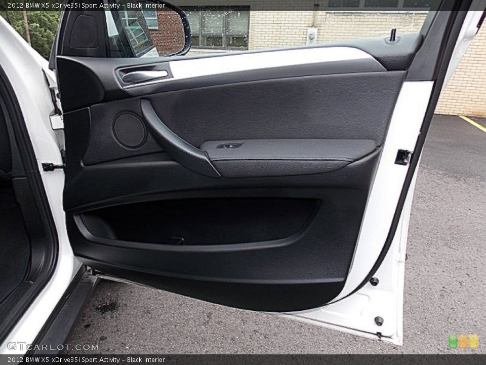 Black Interior Door Panel for the 2012 BMW X5 xDrive35i Sport Activity #94396699