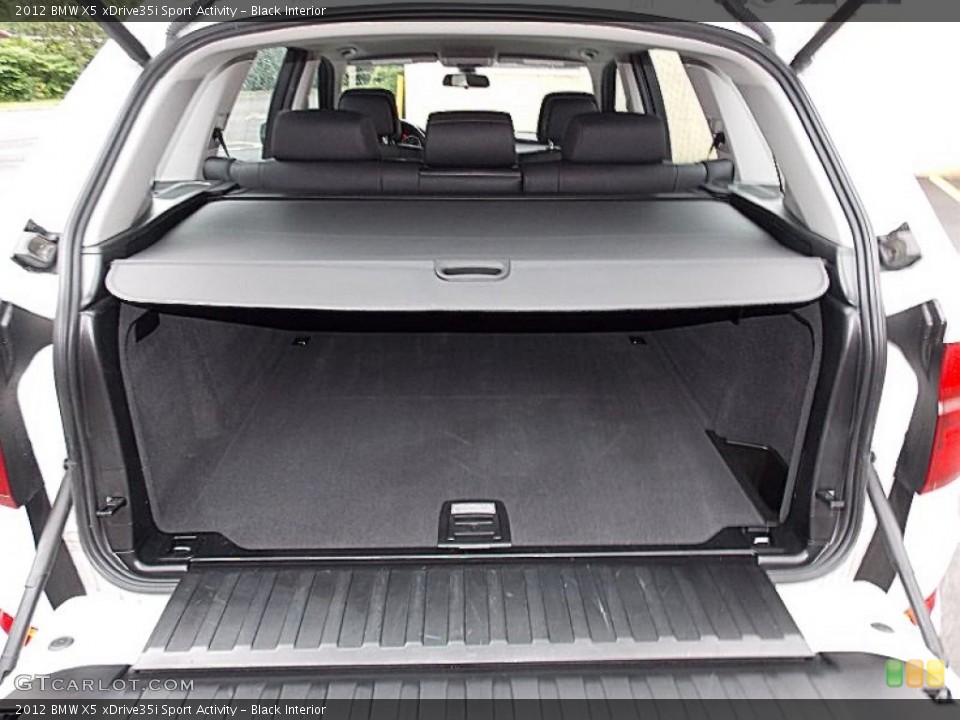 Black Interior Trunk for the 2012 BMW X5 xDrive35i Sport Activity #94396879