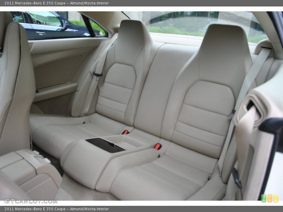 Almond Mocha Interior Rear Seat For The 2011 Mercedes Benz E
