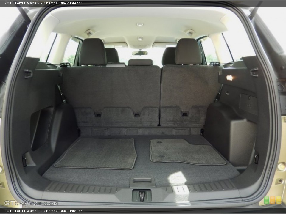 Charcoal Black Interior Trunk for the 2013 Ford Escape S #94404514