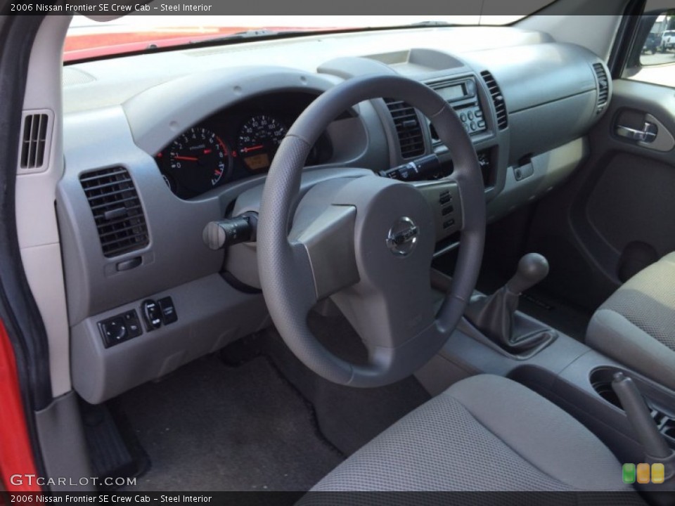 Steel Interior Photo for the 2006 Nissan Frontier SE Crew Cab #94406564