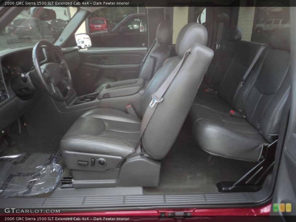 Dark Pewter Interior Photo for the 2006 GMC Sierra 1500 SLT Extended Cab 4x4 #94408223