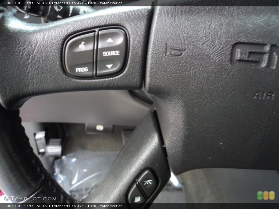 Dark Pewter Interior Controls for the 2006 GMC Sierra 1500 SLT Extended Cab 4x4 #94408433