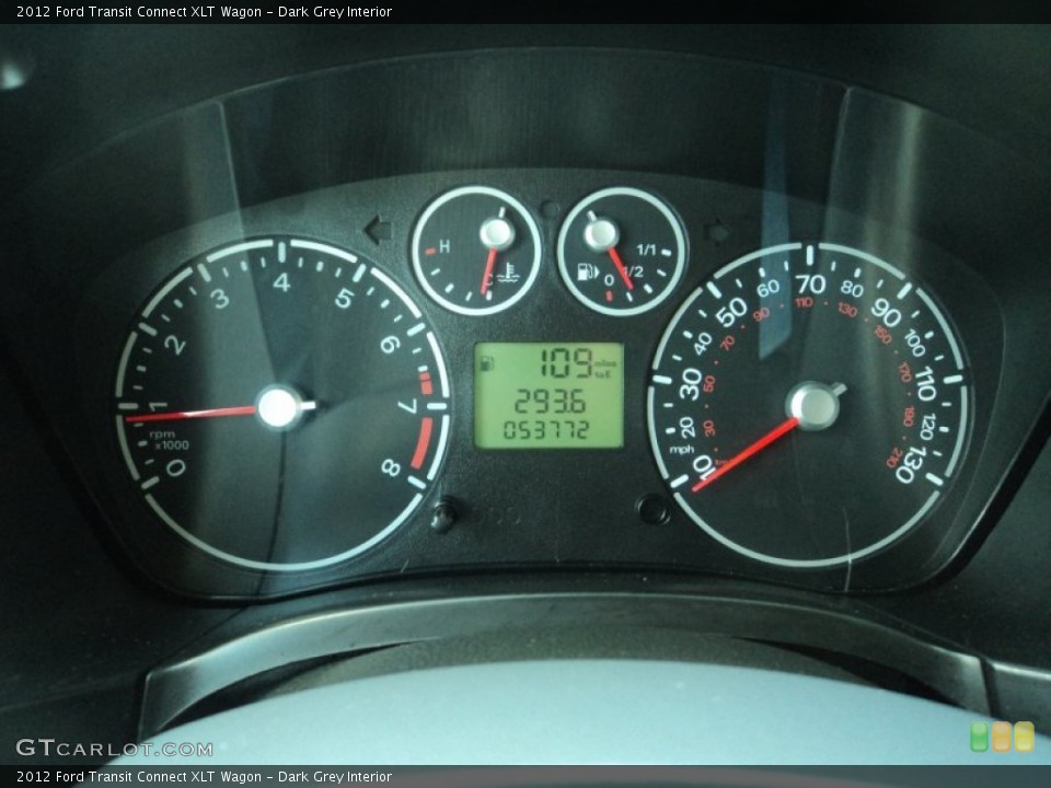 Dark Grey Interior Gauges for the 2012 Ford Transit Connect XLT Wagon #94409399