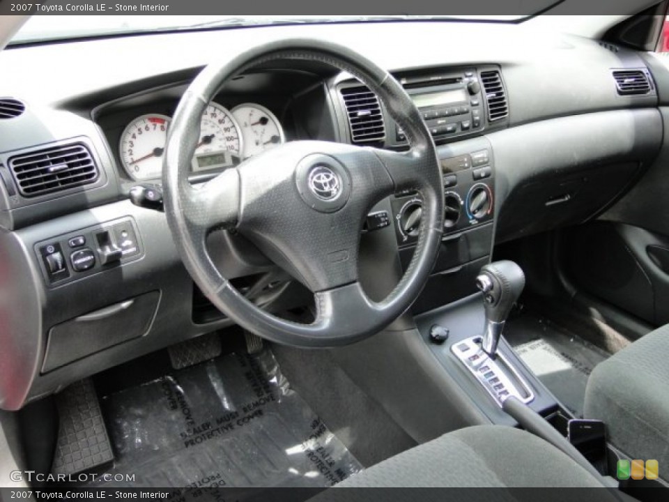 Stone Interior Photo for the 2007 Toyota Corolla LE #94410467