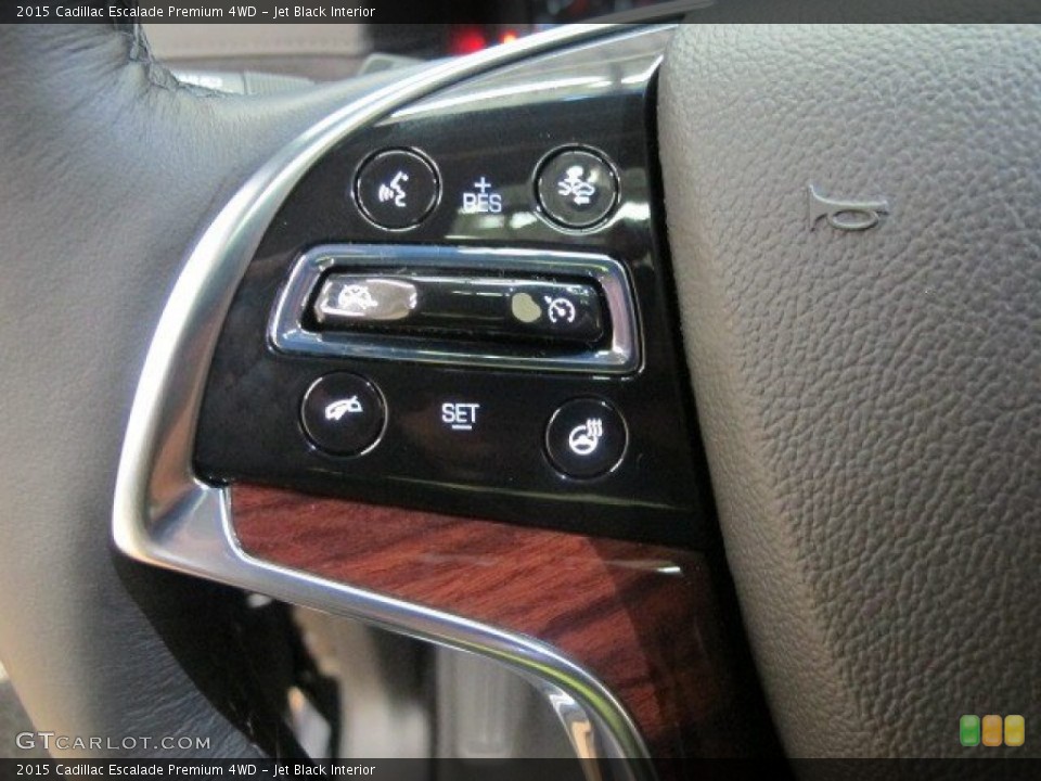 Jet Black Interior Controls for the 2015 Cadillac Escalade Premium 4WD #94413209