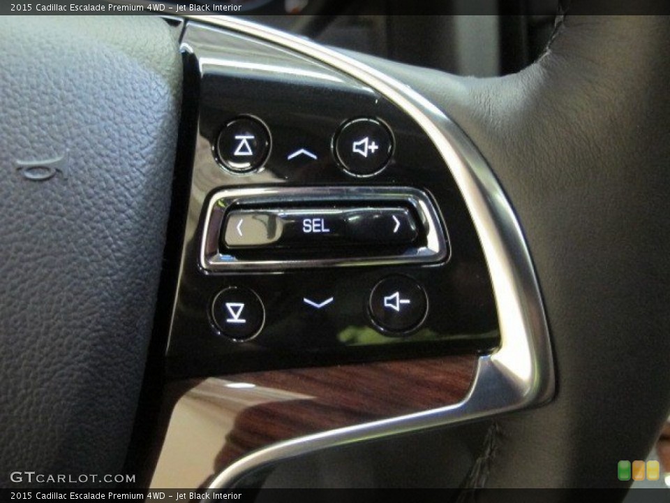 Jet Black Interior Controls for the 2015 Cadillac Escalade Premium 4WD #94413251